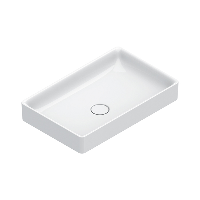 Catalano GREEN Раковина 60×38 накладная, без отв. под смеситель, покрытие Cataglaze+, цвет белый гля