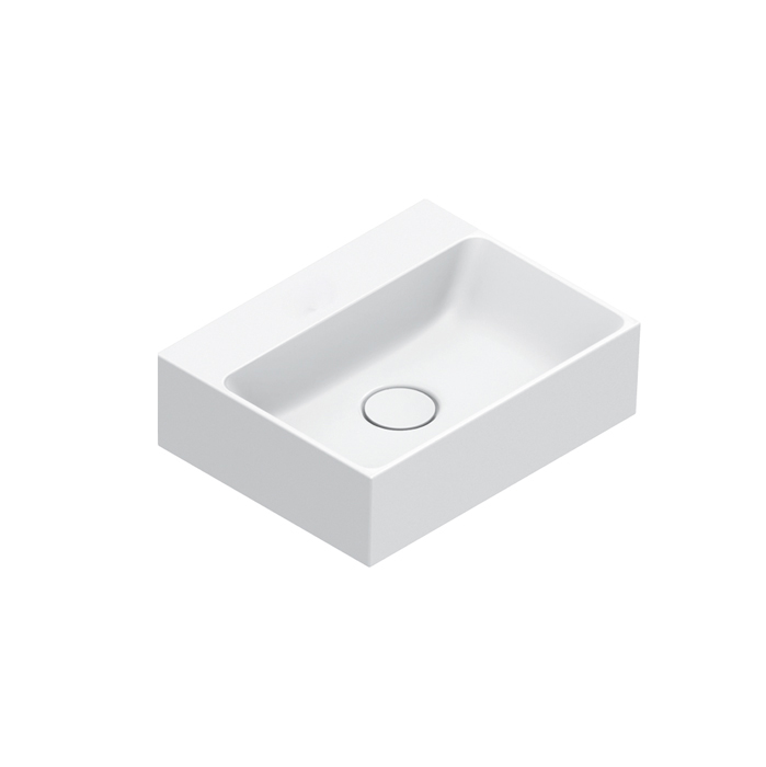 Catalano PREMIUM Раковина 45×35, без отв. под смеситель, покрытие Cataglaze+, цвет белый глянцевый