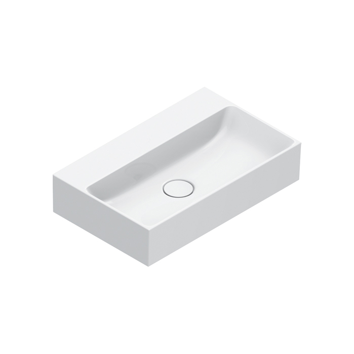 Catalano PREMIUM Раковина 55×35, без отв. под смеситель, покрытие Cataglaze+, цвет белый глянцевый