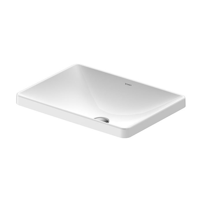 Duravit D-Neo Раковина встраиваемая сверху  600х440 мм, без перелива, без отв. под смеситель, цвет: