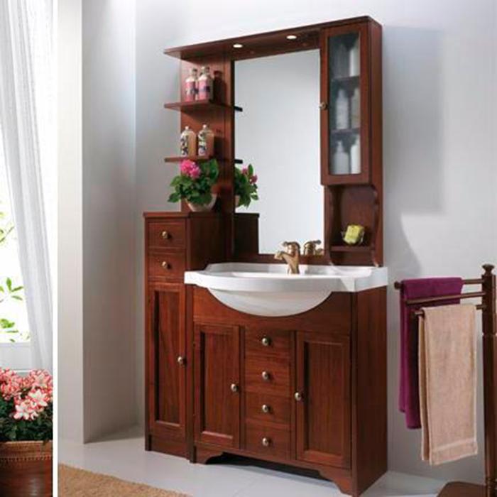 Eban MODULAR 107 Раковина AMERINA керамическая 82х37/52см, с 1 отв под смеситель, цвет белый