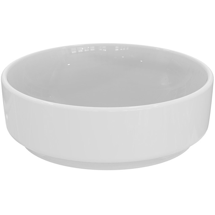 Ideal Standard i.life O Раковина овальная d40 см, без отверстия под смеситель, без перелива, цвет: б
