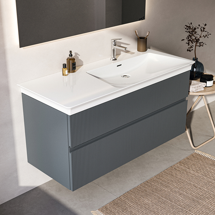 Ideal Standard La Dolce Vita Раковина 1260х535хh145 мм, подвесная/накладная, ассиметричная, чаша спр