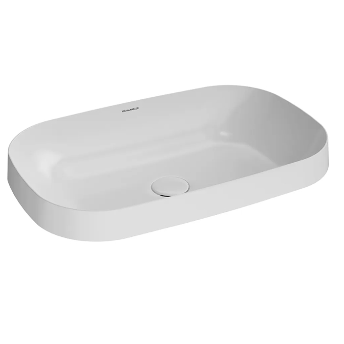 Kerama Marazzi Раковина MAGICA встраиваемая сверху 65,5*42*6см, без отв. под смеситель, без перелива