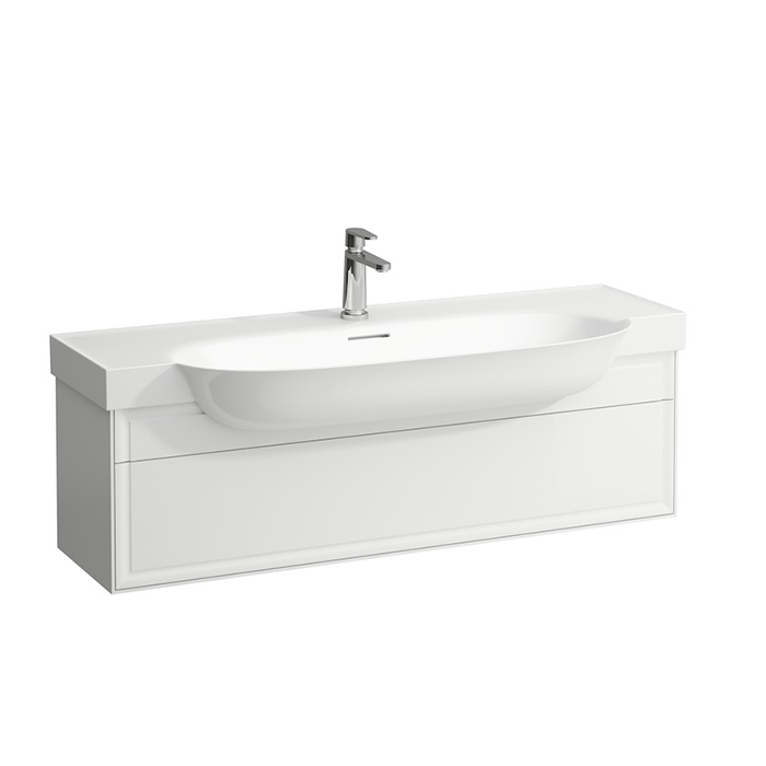 Laufen New Classic Раковина накладная овальная 1200х480х75 мм, с 1 отв,с переливом, цвет белый (ПРОД