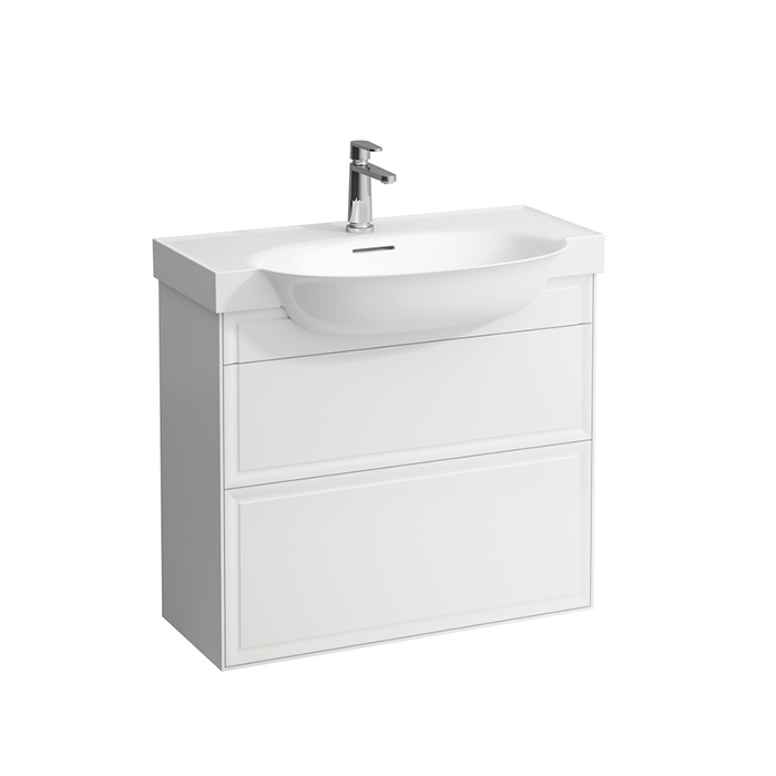 Laufen New Classic Раковина накладная овальная 800х480х75 мм, с 1 отв под смес,с переливом, цвет бел