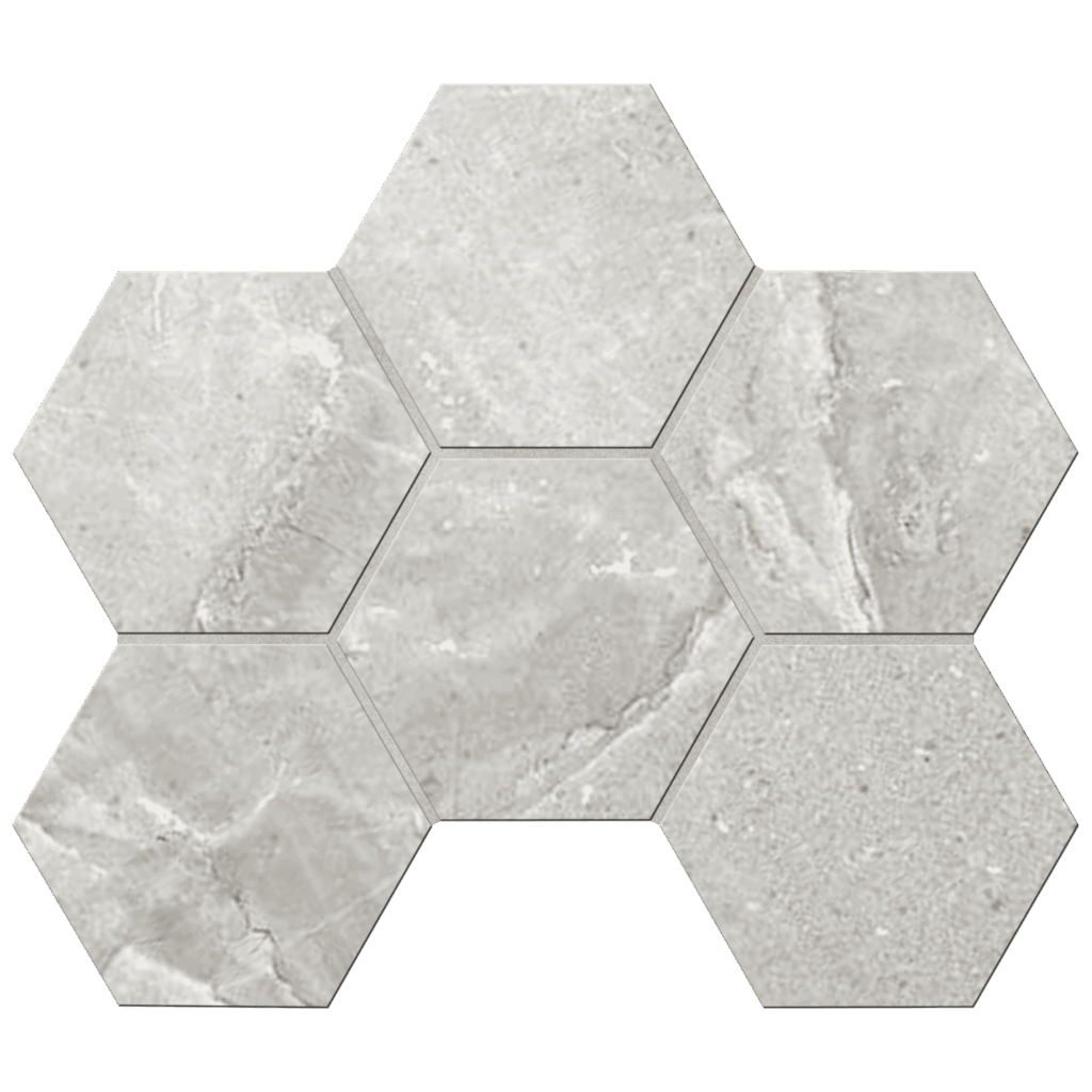 Ametis Кайлас Мозаика KA01 Гексагон 25×28,5 непол.(10 мм)