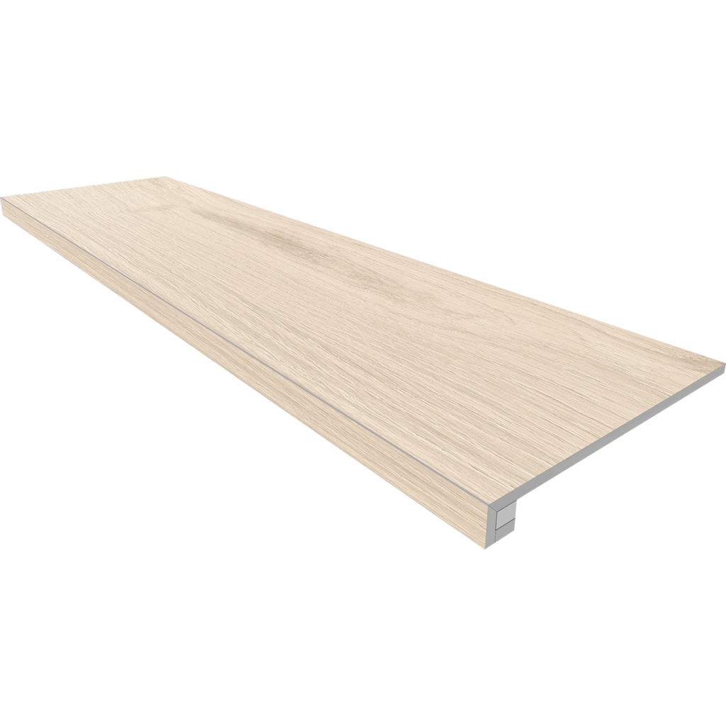 Ametis Алавеса Комплект (Ступень AV01 (33×160) непол. (прямоугол. бортик) без насечек + Подступенок