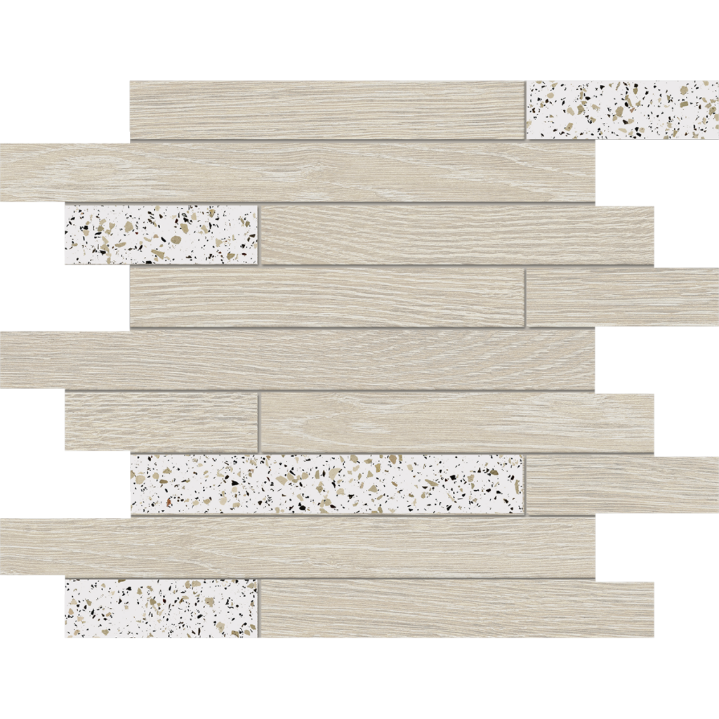 Estima Крафт Вуд Мозаика KW00/CM00 Muretto 30×35 структур./непол.
