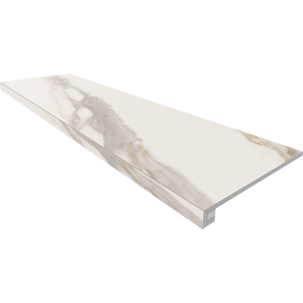 Estima Мирамаре Комплект (Ступень RM01 (33×120) непол. (прямоугол. бортик) без насечек + Подступенок