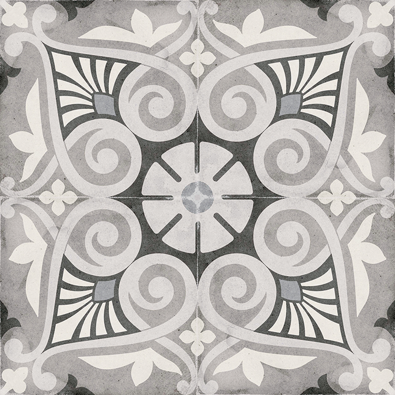 Гранит керамический 24418 ART NOUVEAU Opera Grey 20х20 см