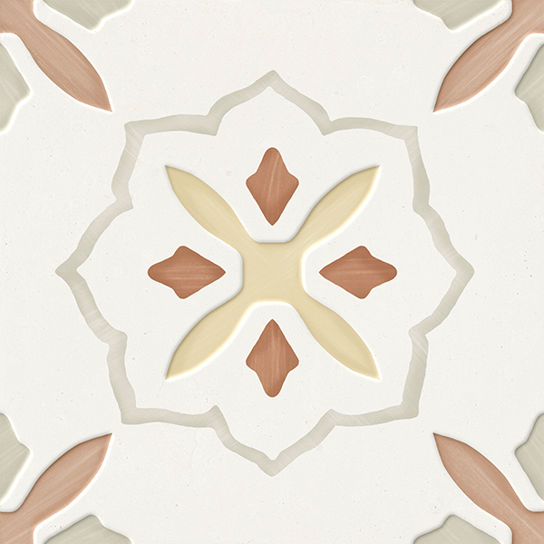 Керамогранит Harmony 40461 LLEVANT CLAY CROSS LT 22,3х22,3 см