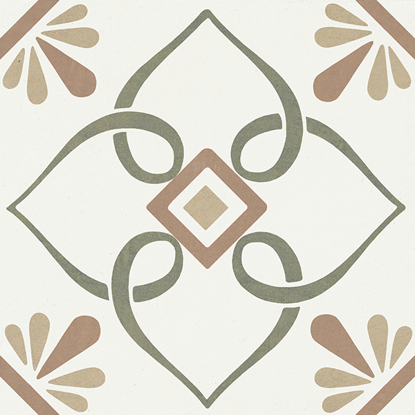 Керамогранит Harmony 37790 PROVENZA GREEN PETALS 22,3х22,3 см