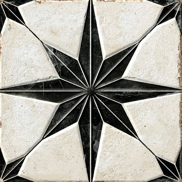 Гранит керамический 40465 FS STARLIGHT Black LT 22,3×22,3×0,9 см