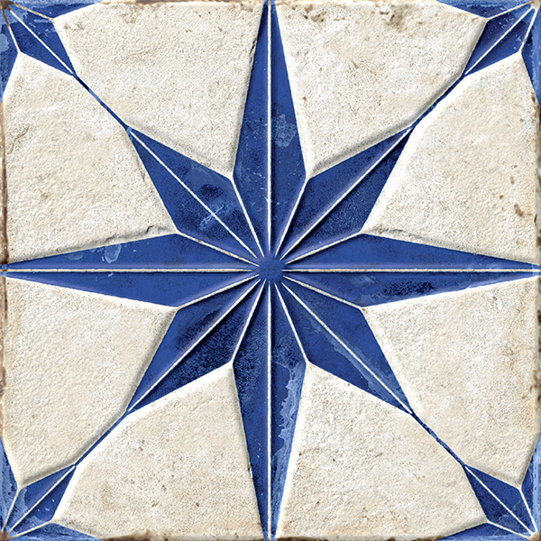 Гранит керамический 40466 FS STARLIGHT Blue LT 22,3×22,3×0,9 см