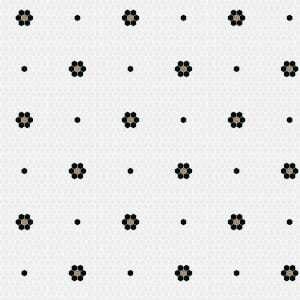 Мозаика TREND Hexagonal Decors Field 1