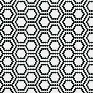 Мозаика TREND Hexagonal Decors Mixes H Talc