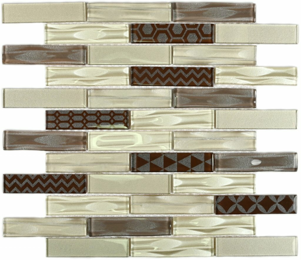 Мозаика BONAPARTE Optima Brown 6*23*98 300*300