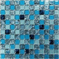 Мозаика BONAPARTE Satin Blue 23*23 300*300