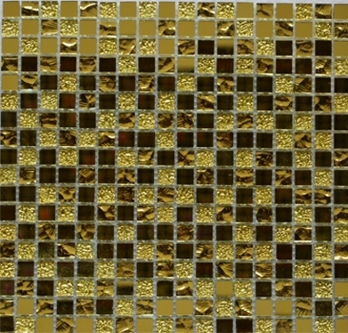 Мозаика BONAPARTE Mirror Gold 300*300