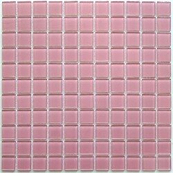 Мозаика BONAPARTE Pink glass 4*25*25 300*300