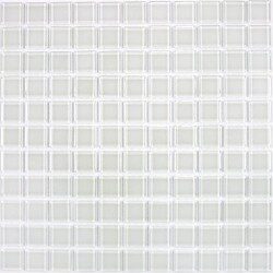 Мозаика BONAPARTE White glass 4*25*25 300*300
