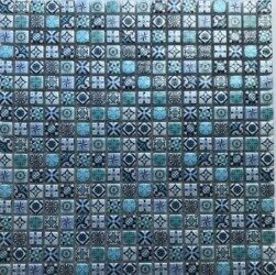 Мозаика BONAPARTE Xindi Blue 6*15*15 300*300