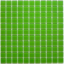 Мозаика BONAPARTE Green glass 4*25*25 300*300