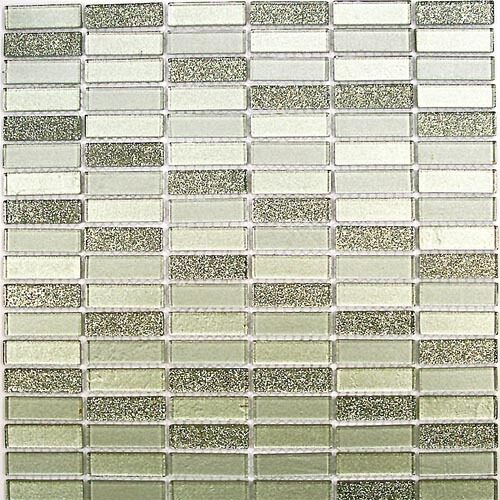 Мозаика BONAPARTE Silver Light 4*15*48 300*300