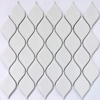 Мозаика BONAPARTE Melany White glossy 6*48*86 264*280