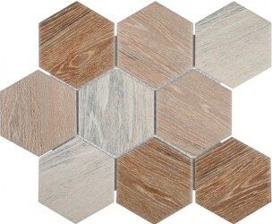 Мозаика BONAPARTE Wood comb 6*95*110 295*256