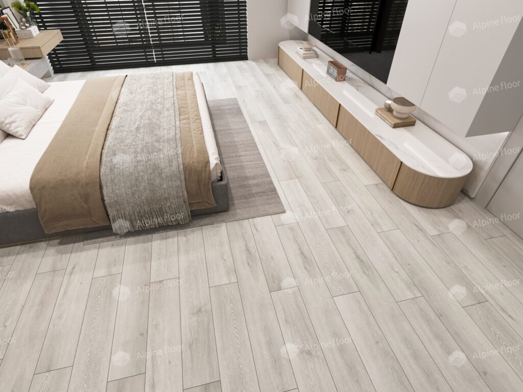 SPC ALPINE FLOOR Classic Ясень Серый ECO 134-5 MC 18,3×122 Замковый