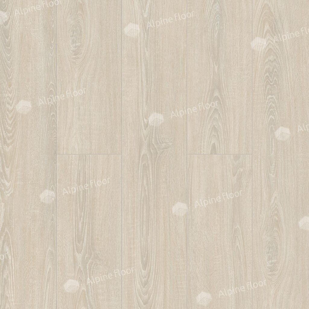 LVT ALPINE FLOOR Easy Line Дуб Снежный ECO 3-14 18,4×121,9 Клеевой