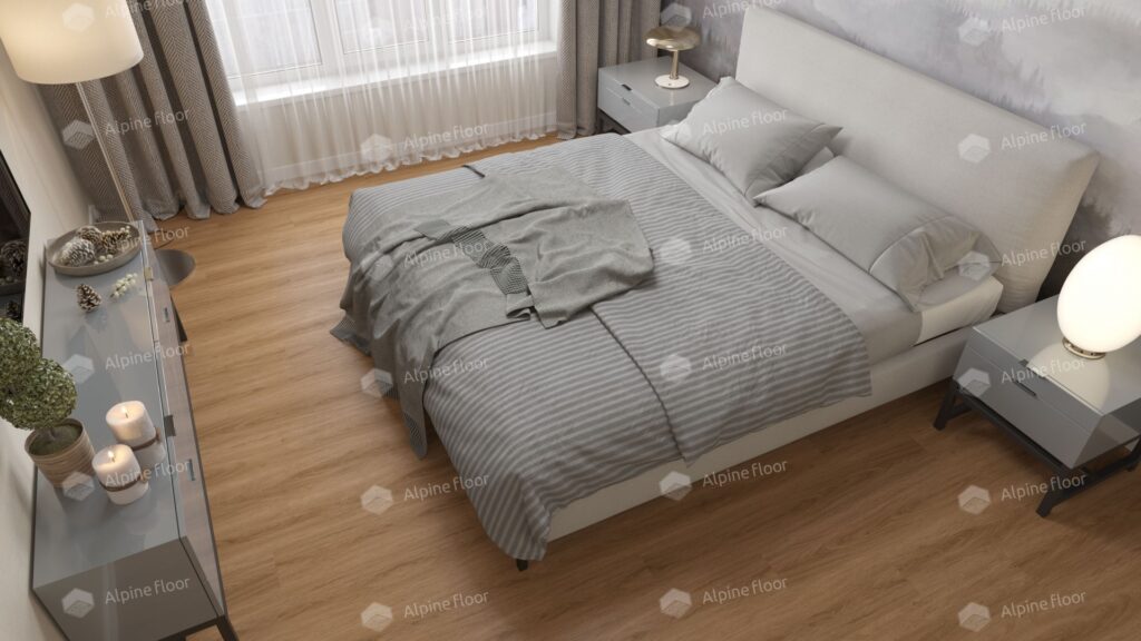 LVT ALPINE FLOOR Easy Line Дуб Рыжий ECO 3-21 18,4×121,9 Клеевой