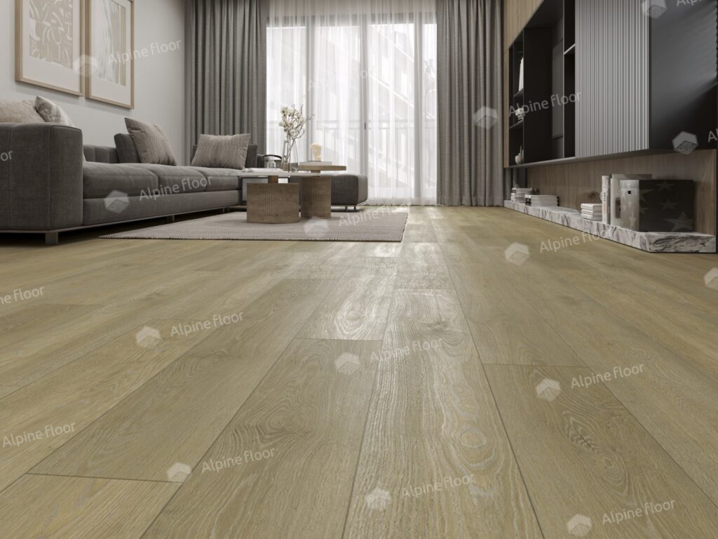 LVT ALPINE FLOOR Easy Line Дуб Скандинавия ЕСО 3-36 18,4×121,9 Клеевой