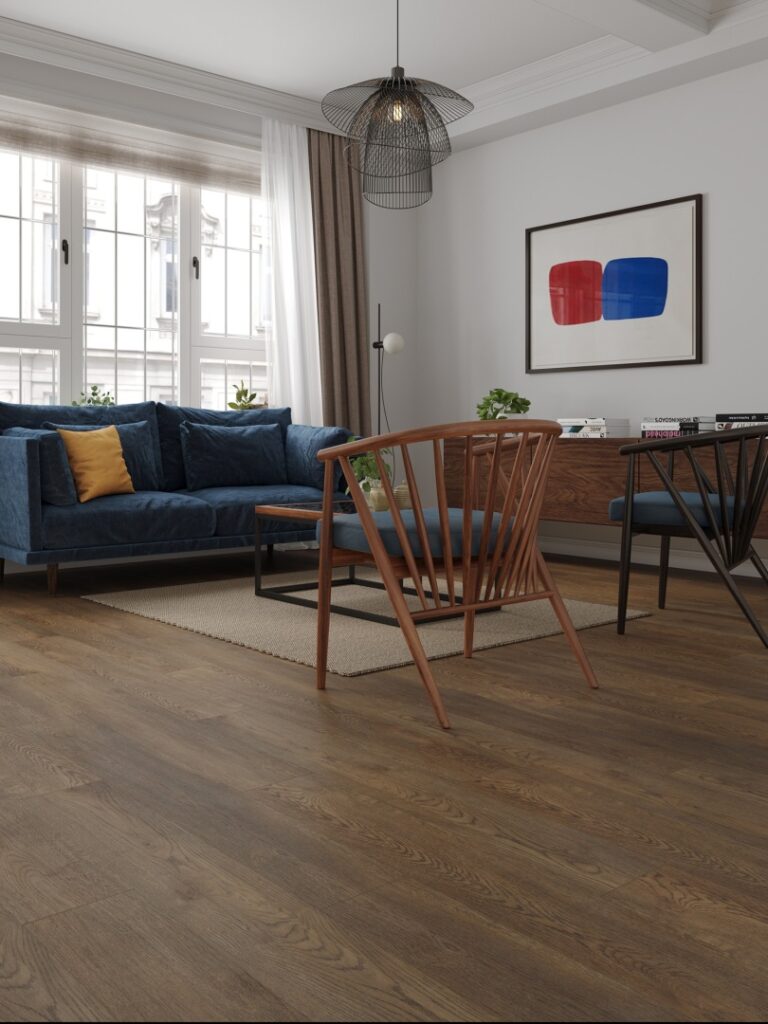 LVT ALPINE FLOOR Easy Line Дуб  Гоен ЕСО 3-45 18,4×121,9 Клеевой