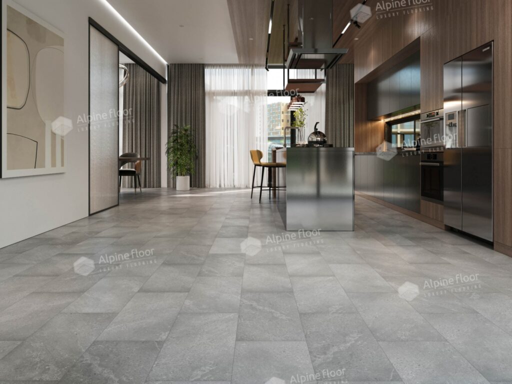 SPC ALPINE FLOOR Stone Mineral Core Блайд (без подложки) ECO 4-14 MC 30,48×60,96 Замковый