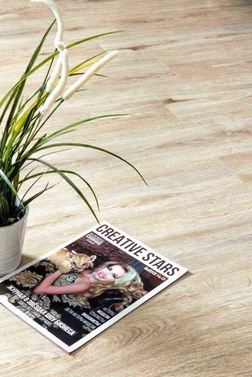 LVT ALPINE FLOOR Ultra Дуб Ваниль ЕСО 5-4 18,4×121,9 Клеевой