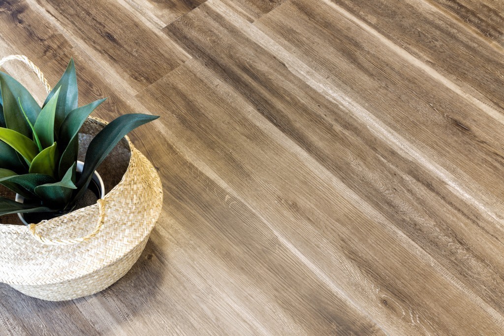 LVT ALPINE FLOOR Ultra Орех Светлый ECO 5-12 18,4×121,9 Клеевой