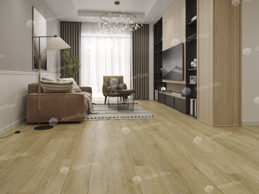 LVT ALPINE FLOOR Ultra Дуб старинный ЕСО 5-33 18,4×121,9 Клеевой