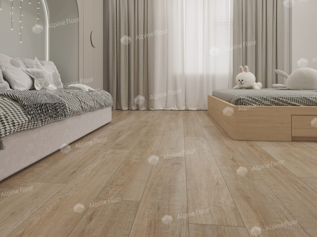 LVT ALPINE FLOOR Ultra Дуб Амбер ЕСО 5-39 18,4×121,9 Клеевой