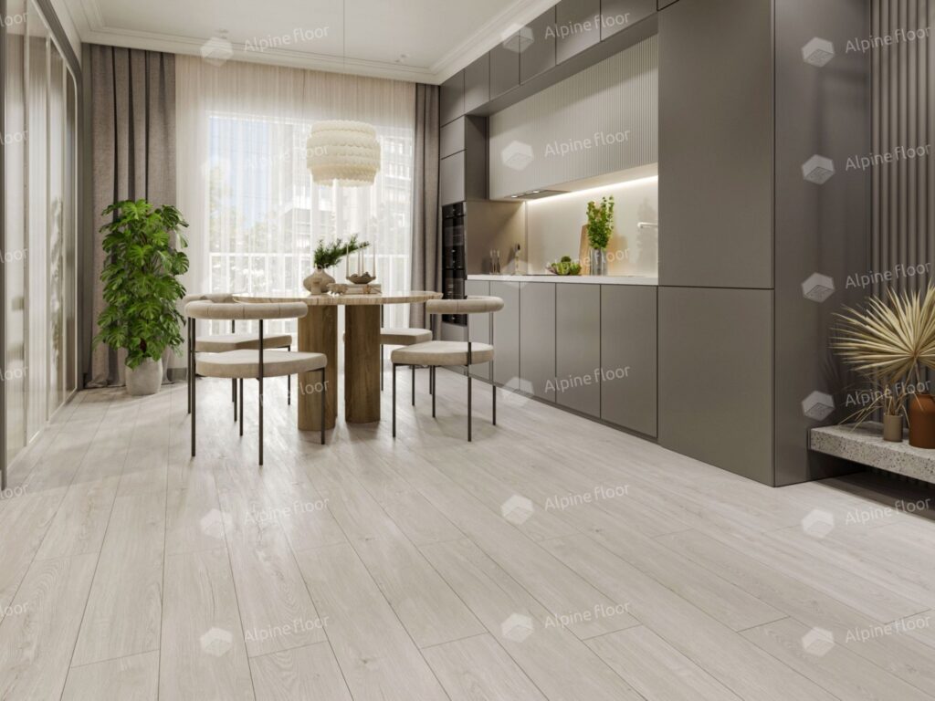 LVT ALPINE FLOOR Sequoia Секвойя Титан ЕСО 6-1 LVT 18,4×121,9 Замковый