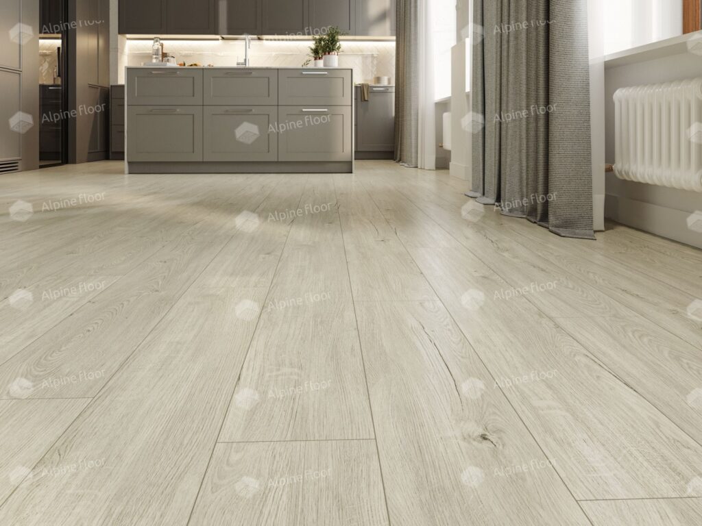 LVT ALPINE FLOOR Sequoia Секвойя Снежная ЕСО 6-8 LVT 18,4×121,9 Замковый