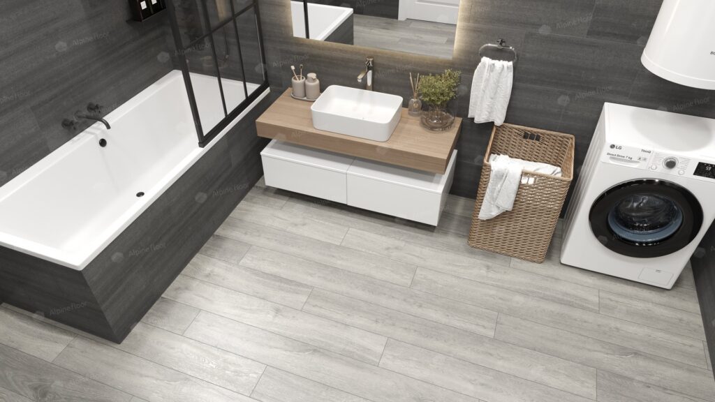 SPC ALPINE FLOOR Premium XL Дуб Платина ABA ECO 7-14 MC 18×152,4 Замковый