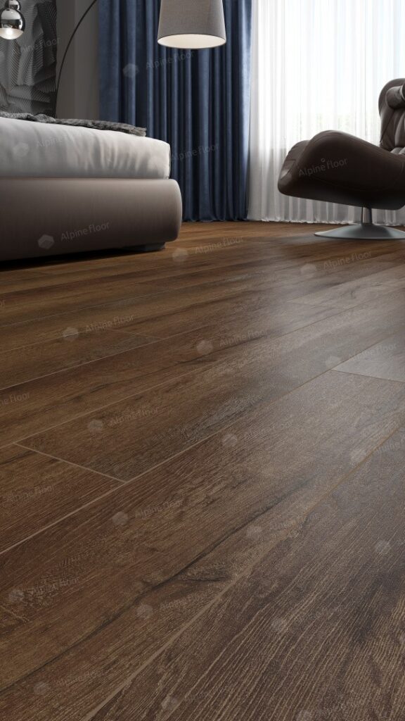 SPC ALPINE FLOOR Premium XL Дуб Шоколадный ABA ECO 7-18 MC 18,3×122 Замковый