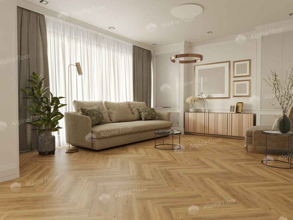 SPC ALPINE FLOOR Light Parquet Дуб Буна ЕСО 13-30 MC 12,5×60 Замковый