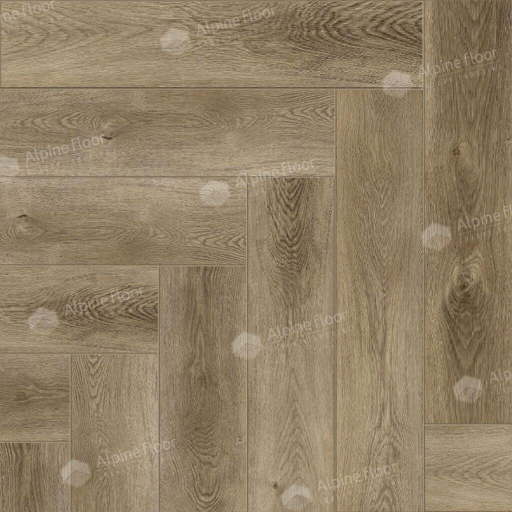 SPC ALPINE FLOOR Light Parquet Дуб Целата ЕСО 13-35 MC 12,5×60 Замковый