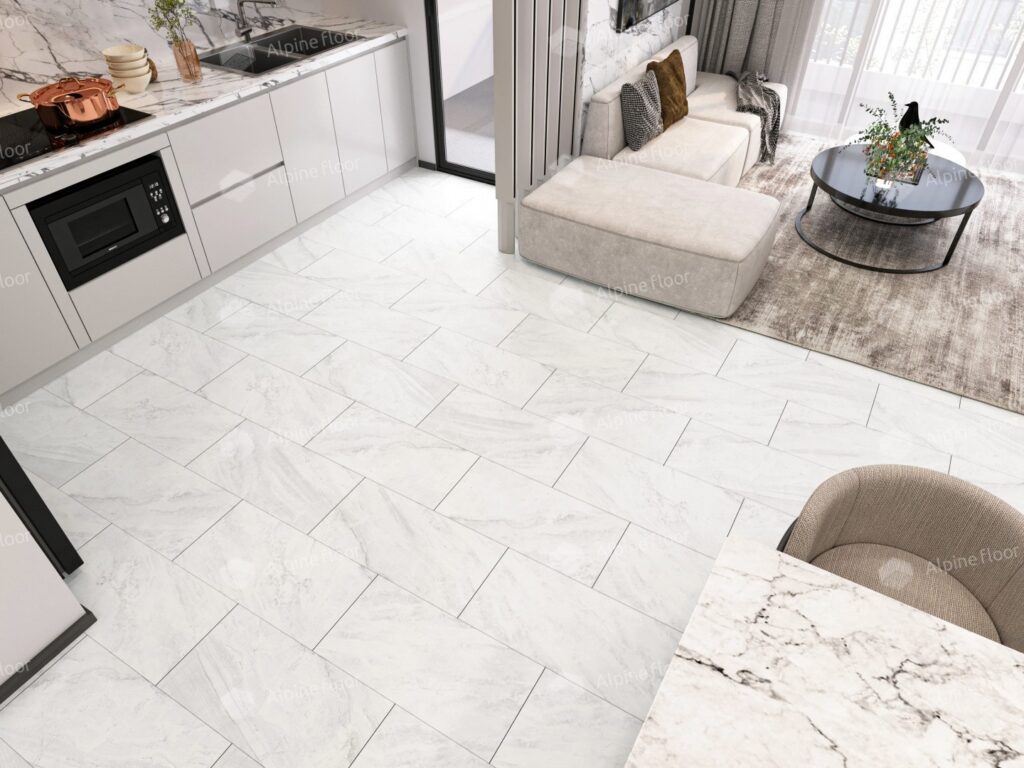 LVT ALPINE FLOOR Light Stone Вердон ECO-15-4 30,3×60,8 Клеевой