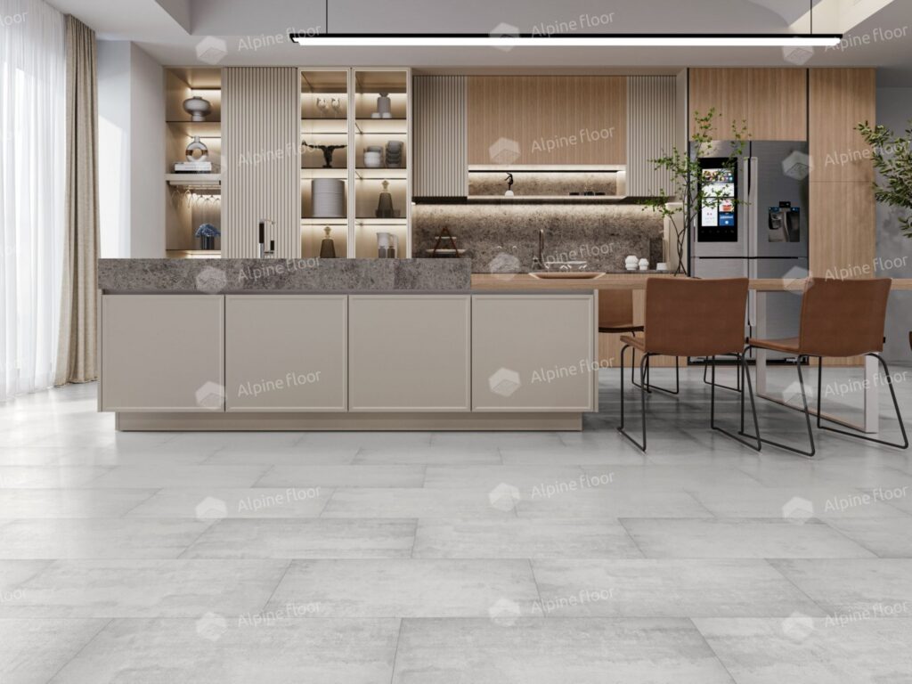 LVT ALPINE FLOOR Light Stone Сомерсетский дуб Самерсет ECO-15-6 30,3×60,8 Клеевой