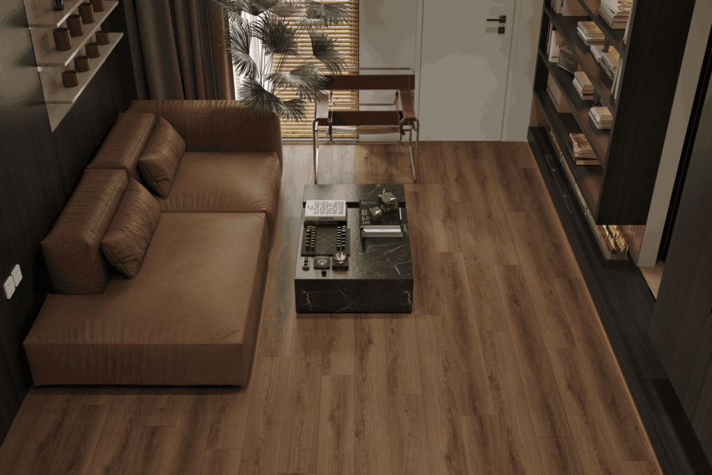 SPC ALPINE FLOOR Real Wood Дуб Табачный ABA ECO 7-34 MC 18×152,4 Замковый